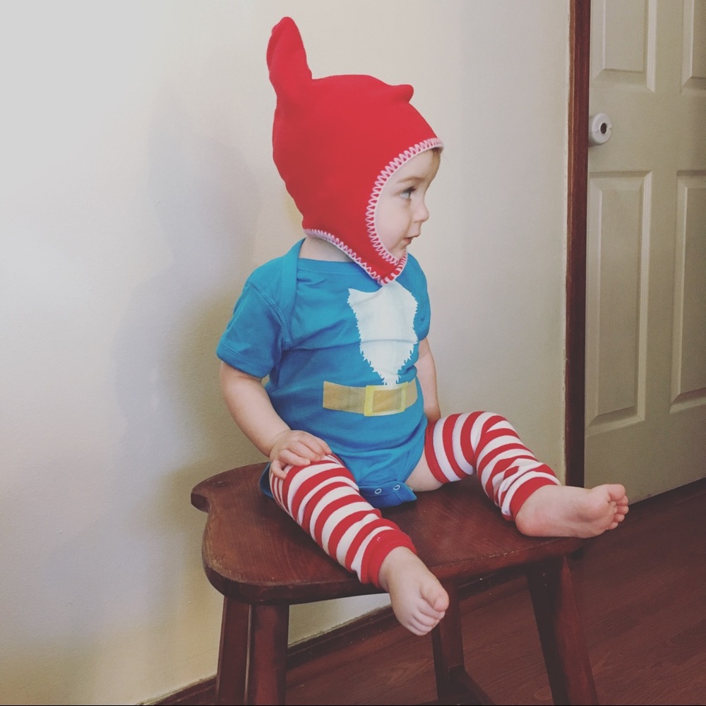 Gnome / elf / outfit for baby 12 months
